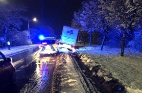 Polizei Düren: POL-DN: Schnee erzeugt Chaos auf den Straßen und rekordverdächtig viele Unfälle im Kreis Düren