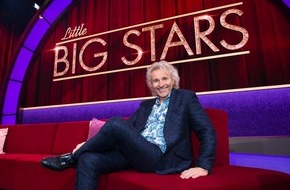 SAT.1: Thomas Gottschalk spricht, tanzt, spielt und lacht mit seinen kleinen Gästen in der neuen SAT.1-Sonntags-Show "Little Big Stars" ab 23. April 2017