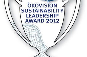 ÖKOWORLD AG: Vorbildpreis: ÖKOWORLD prämiert Unternehmen aus dem globalen Portfolio / Am 12. September vergibt der ÖKOVISION-Anlageausschuss Awards in Düsseldorf (BILD)