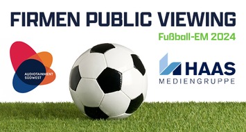 Audiotainment Suedwest GmbH & Co. KG: Sicheres Firmen Public Viewing während der Fußball-Europameisterschaft wird zum Teambuilding beitragen
