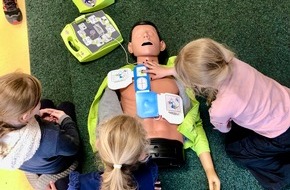 Freiwillige Feuerwehr Hünxe: FW Hünxe: Projektwoche "Erste Hilfe und Brandschutz" in der Grundschule Drevenack