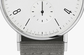 NOMOS Glashütte/SA Roland Schwertner KG: December 22: 50th Anniversary of Doctors Without Borders