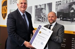 DQS Holding GmbH: Logistikunternehmen UPS mit DQS-Zertifikat f&uuml;r GDP