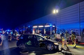 Feuerwehr Recklinghausen: FW-RE: Verkehrsunfall auf der BAB 43 mit drei Verletzten