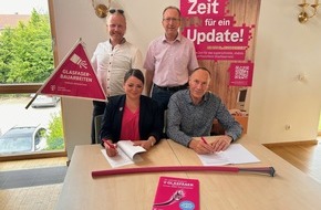 Deutsche Telekom AG: Glasfaser für Pastetten