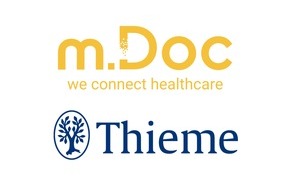 m.Doc GmbH: Thieme beteiligt sich an der digitalen Gesundheitsplattform m.Doc
