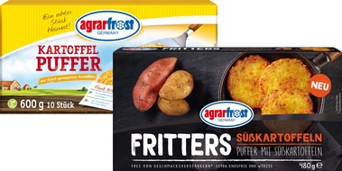 Agrarfrost GmbH & Co. KG: Ab sofort kein Plastik in den Faltschachteln von Agrarfrost Kartoffelpuffern und Fritters