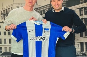 HERTHA BSC GmbH & Co. KGaA  : Hertha BSC verpflichtet Sebastian Grønning