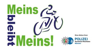 Polizei Münster: POL-MS: "Meins bleibt Meins!" - Kostenlose Fahrradregistrierung am Harsewinkelplatz