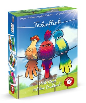 200 Jahre alt und immer noch Federflink! Spieleneuheiten von Piatnik zur Spielwarenmesse Nürnberg