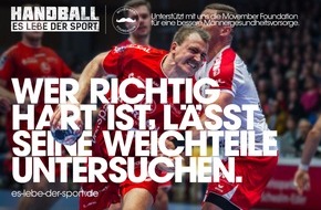 Handball-Bundesliga: DKB Handball-Bundesliga unterstützt im dritten Jahr die Charity-Organisation "Movember"