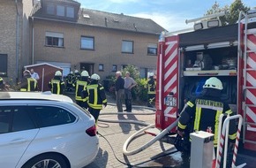 Freiwillige Feuerwehr der Stadt Goch: FF Goch: Küchenbrand in Reihenhaus