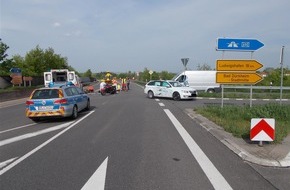 Polizeidirektion Neustadt/Weinstraße: POL-PDNW: Bad Dürkheim - Verkehrsunfall mit einer schwerverletzten Motorradfahrerin