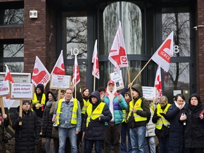 Erneut Warnstreik in Reinickendorf bei Advance Pharma