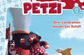 EUROPA: Petzi ist wieder da: Neue Hörspiel-Abenteuer mit Petzi, Pingo, Pelle und Seebär
