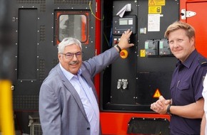 Feuerwehr Bremerhaven: FW Bremerhaven: Zivil- und Katastrophenschutz - Trinkwassernotversorgung für Bremerhaven und Umgebung