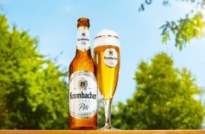 Krombacher Brauerei GmbH & Co.: Eine ausgezeichnete "Perle der Natur": Krombacher Pils mit "sehr gut" im aktuellen ÖKO-TEST