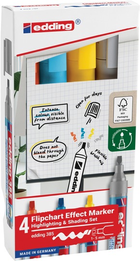 Pressemitteilung | Effektvoll präsentieren mit dem Flipchart Effektmarker