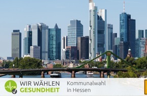 health tv: Frankfurt: Eine Sozialambulanz für die Drogenszene / Kommunalpolitiker sprechen bei health tv über einen neuen Frankfurter Weg in der Drogenpolitik und "Allianz für Care-Berufe"