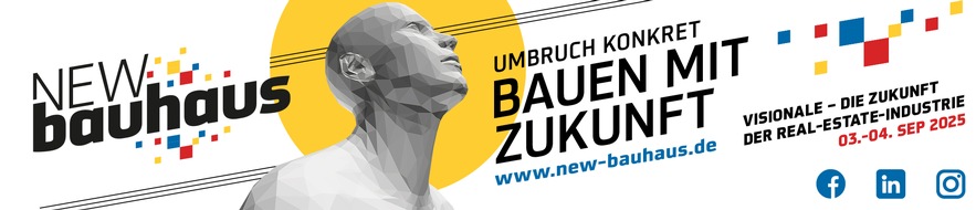 Messe Erfurt: NEW bauhaus VISIONALE in Weimar