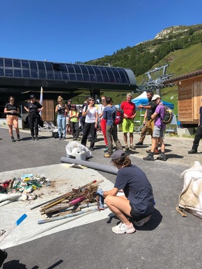 Gelungener Clean-up Day in Andermatt