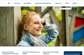 Bundesinnung der Hörakustiker KdöR: Zum Welttag des Hörens neue Informationsplattform online / www.richtig-gut-hoeren.de