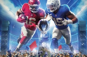 UCI Multiplex GmbH: UCI zeigt den 59. Super Bowl live in ausgewählten Kinos / in der Nacht vom 9. auf 10. Februar. Football auf der großen Kinoleinwand