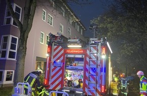 Feuerwehr Bochum: FW-BO: Küchenbrand in der Wattenscheider Straße - eine Person gerettet