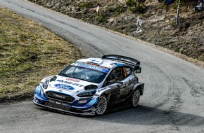 Ford Fiesta WRC fährt bei der WM-Rallye Monte-Carlo auf Rang vier (FOTO)