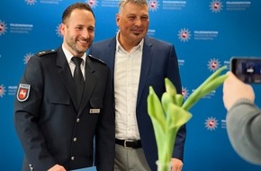Polizei Braunschweig: POL-BS: Polizeikommissariat Wolfenbüttel begrüßt neuen Leiter: Niklas Meyer-Ulex seit 1. Februar im Amt