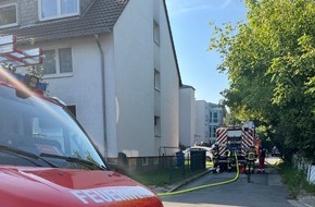 Feuerwehr Essen: FW-E: Kellerbrand in einem Mehrfamilienhaus - Einsatzkräfte in kürzester Zeit vor Ort