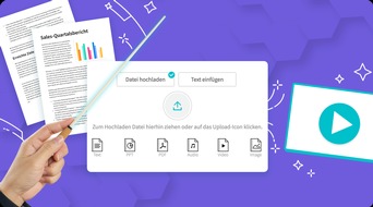 simpleshow GmbH: Mit dem Simplifier Dateien auf Knopfdruck in Erklärvideos verwandeln