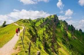 Bund f&uuml;r Umwelt und Naturschutz Deutschland e.V. (BUND): ++ Felsen, Alpweiden, Seen: Naturpark Nagelfluhkette ist neues Fahrtziel Natur &ndash; Abwechslungsreiche Gebirgskette zwischen Allg&auml;u und dem Bregenzerwald ++