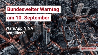 Feuerwehr Frankfurt am Main: FW-F: Bundesweiter Warntag am 10. September - auch in Frankfurt