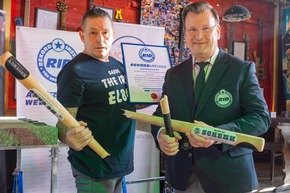 Weltrekordtag mit vier neuen Weltrekorden – das Rekord-Institut für Deutschland (RID) feiert seinen 11. Geburtstag