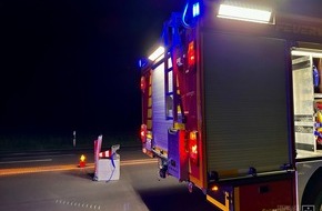 Freiwillige Feuerwehr Hünxe: FW Hünxe: Wasserschaden nach Regenschauer