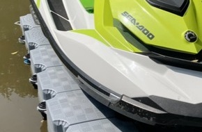 Landeswasserschutzpolizeiamt Mecklenburg-Vorpommern: LWSPA M-V: Wassermotorrad im Wert von 9.500 Euro vom Schweriner See entwendet