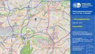 Polizeipräsidium Oberhausen: POL-OB: Wohnungseinbruchsradar für Oberhausen