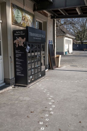 Bündner Pärke mit «Automat des Reisens» in der Limmatstadt