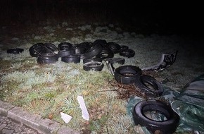 Polizeidirektion Wittlich: POL-PDWIL: Entsorgte Altreifen