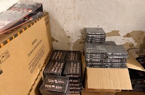 Polizei Essen: POL-E: Essen: Illegaler Handel mit Pyrotechnik - Ermittler stellen über eine halbe Tonne Sprengstoff sicher