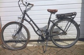Polizeiinspektion Emsland/Grafschaft Bentheim: POL-EL: Nordhorn - Eigentümer eines hochwertigen E-Bikes gesucht