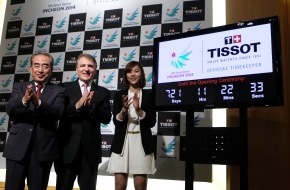 TISSOT S.A.: Tissot, offizieller Zeitnehmer der 17. Asienspiele 2014 in Incheon