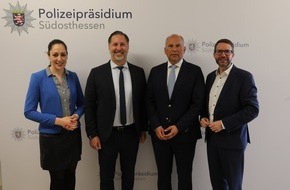Polizeipräsidium Südosthessen: POL-OF: Neue Sicherheitsstruktur für die Stadt Hanau und den Main-Kinzig-Kreis infolge der Auskreisung Hanaus / Hanau erhält ein Polizeirevier