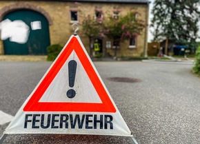 FW Kreuzau: Schwelbrand in Wohnhaus