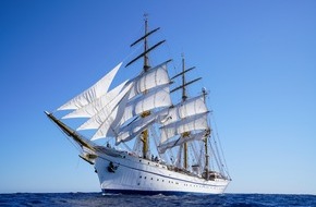 Presse- und Informationszentrum Marine: "Gorch Fock" läuft zur 182. Auslandsausbildungsreise aus