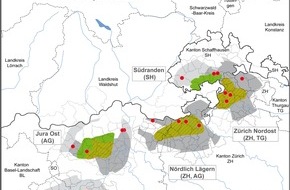 Nagra: Entsorgung radioaktiver Abfälle - Standortvorschläge für die Oberflächenanlagen geologischer Tiefenlager bekanntgegeben