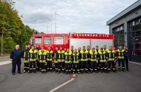 Freiwillige Feuerwehr Finnentrop: FW Finnentrop: Erstes Modul der feuerwehrtechnischen Grundausbildung erfolgreich beendet