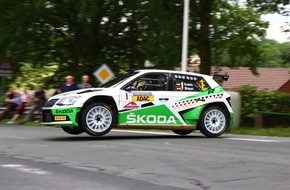 Skoda Auto Deutschland GmbH: Rallye Stemweder Berg: Fabian Kreim setzt Siegesserie fort (FOTO)