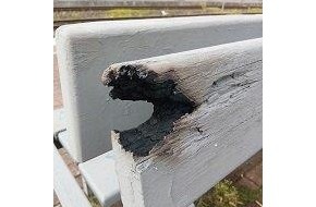 Bundespolizeidirektion Sankt Augustin: BPOL NRW: Vandalismus am DB Haltepunkt Gruiten - Bundespolizei ermittelt